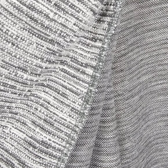 Womens Business Casual Comfy Knit Light Gray Open Front Cardigan Van Heusen XL - Picture 11 of 11